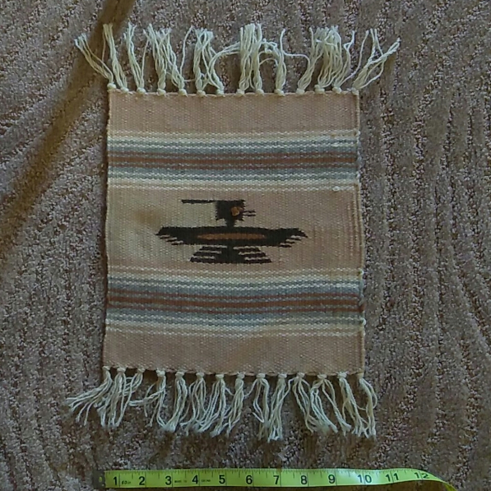 Tiny  Native American blanket